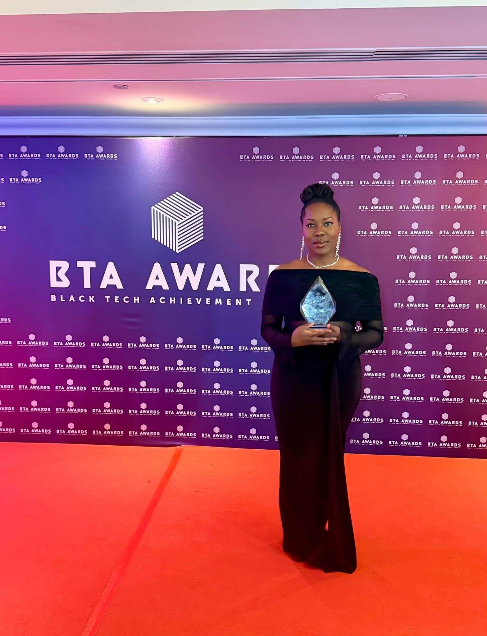 Elizabeth Uviebinené at the Black Tech Achievement Awards
